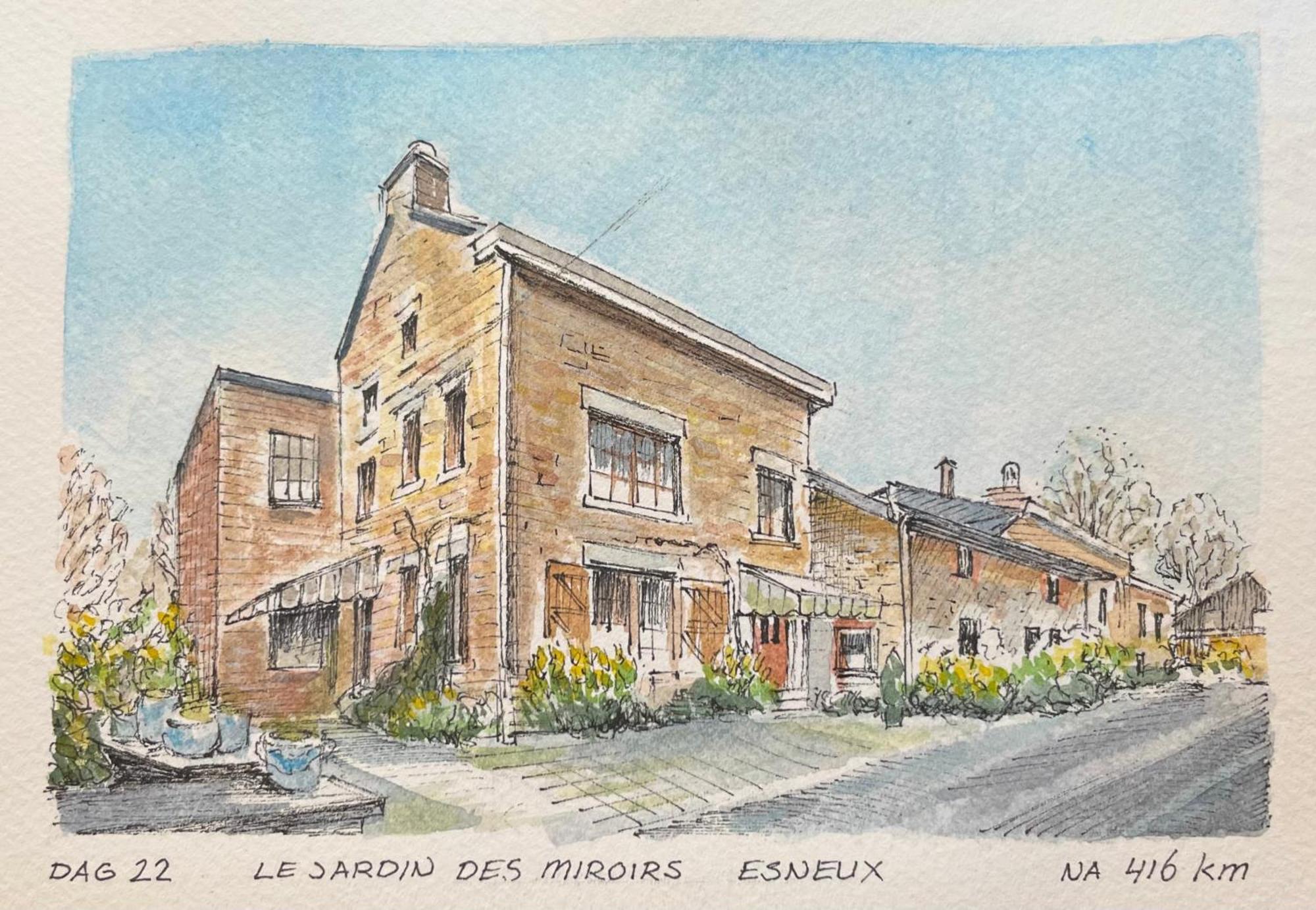 Bed and Breakfast Le Jardin Des Miroirs Esneux Zewnętrze zdjęcie